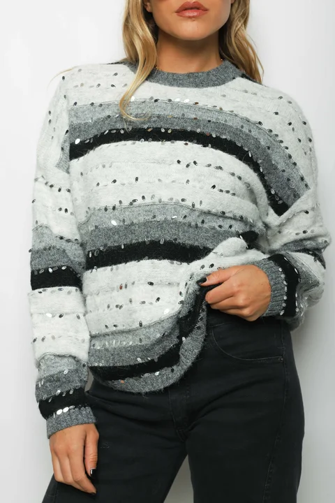 Sweater ADIGIO c/lentejuelas GUL831