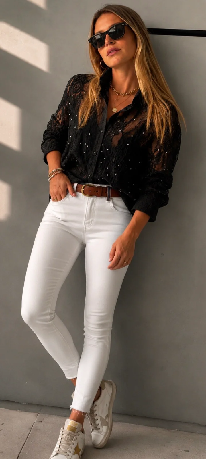 Camisa GASA WAY Con Bordado y Piedras GU278770