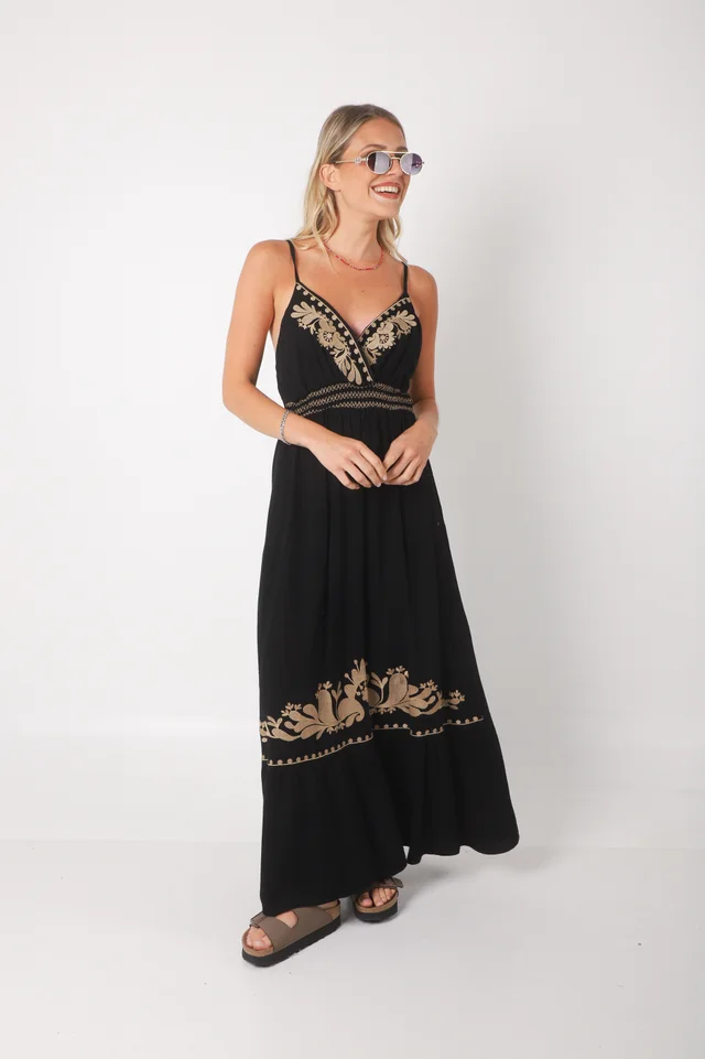 Vestido SIMONE Bordado GU0534