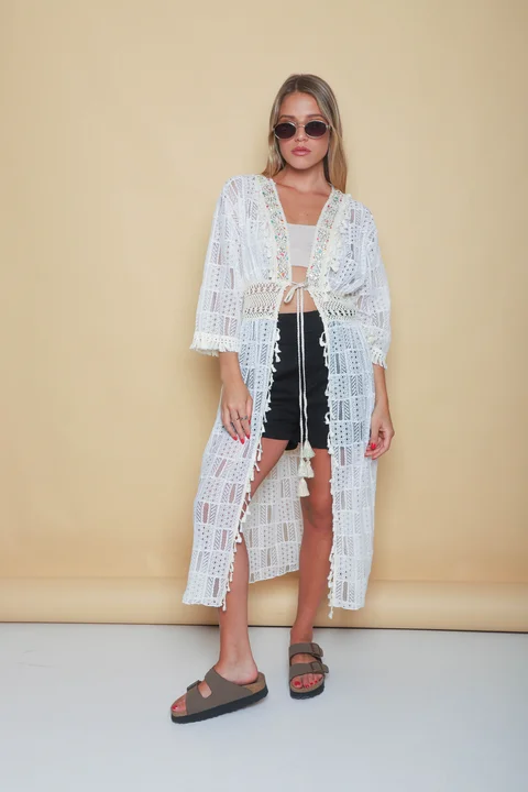 Kimono Donna Encaje GU52736