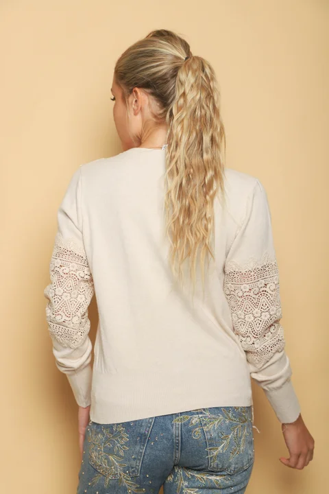 Sweater SASHA Bremer Bordado y Calado GUL655