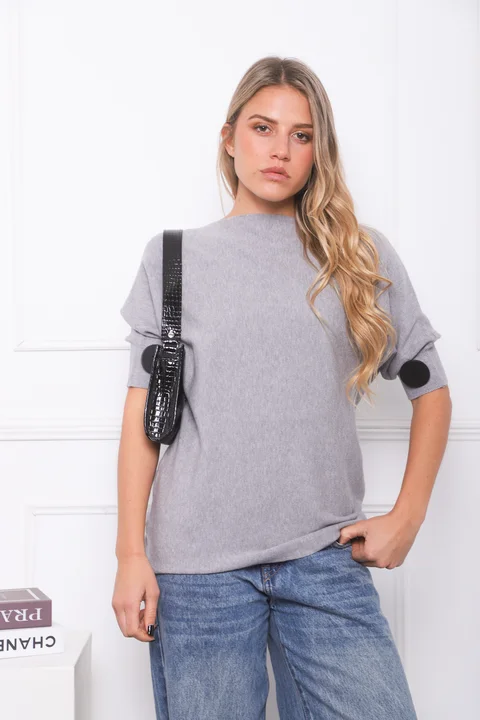 Sweater NICE Bremer Manga 3/4 y Botones GU817