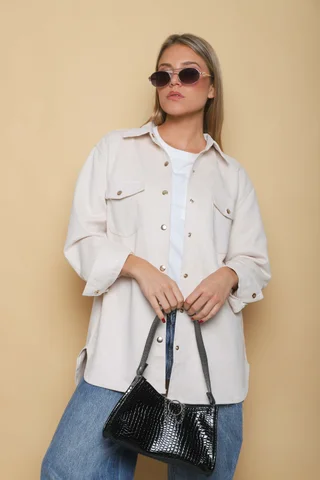  Camisa LAKI Gamuza Larga GU70276 - Vista 5