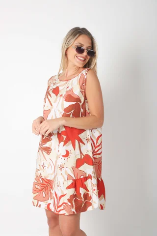 Vestido Weiss Caribean de Satin - Vista 6