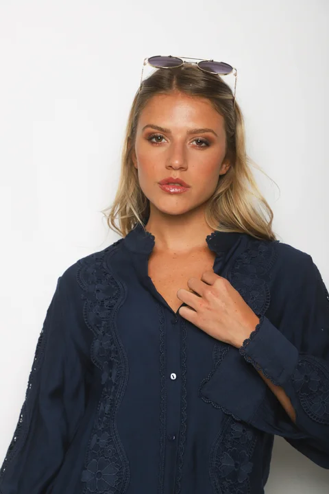 Camisa DOMENICA Bordada GUP33014