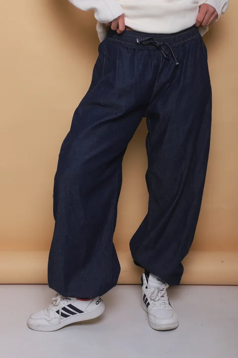 Pantalon Aladin Denim Jogger c/ Bolsillos