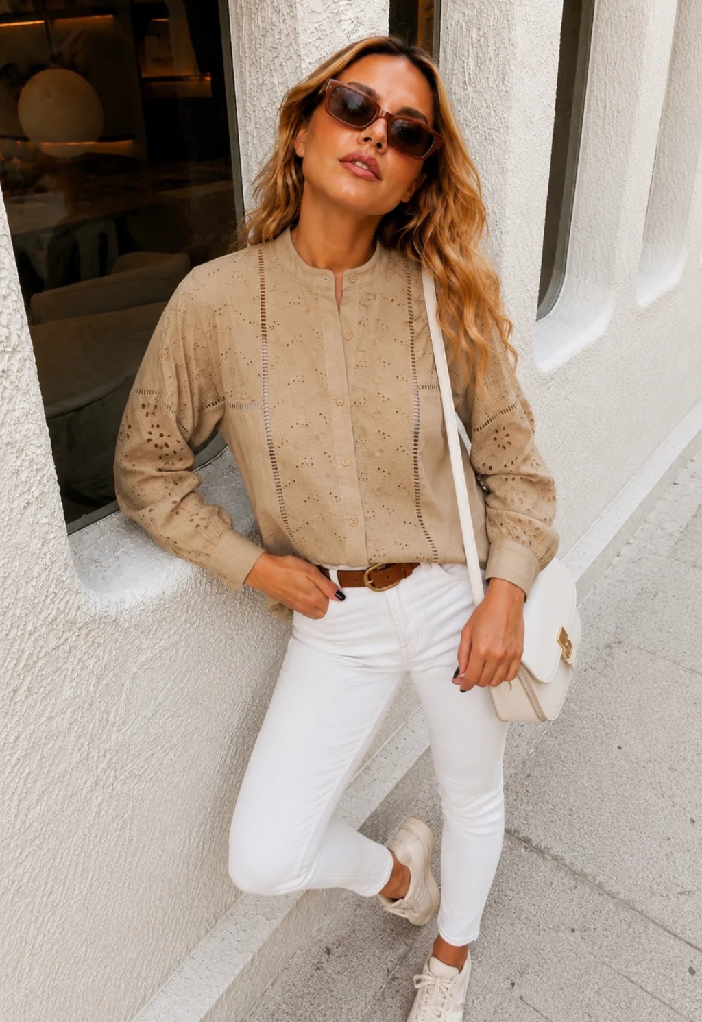 Camisa DESIRE C/ Broderie GUK70196