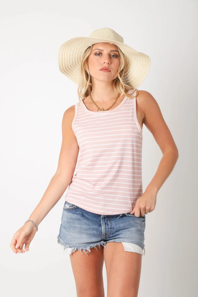 Musculosa RAVE MORLEY RAYADA