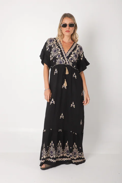 Vestido ZARAGOZA Bordado GU0533