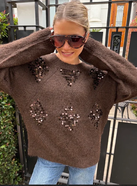 Sweater LUTIER Bordado GU405835