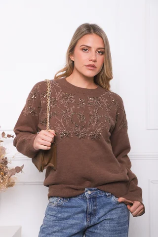 Sweater WONDER Bordado GU405831 - Vista 1