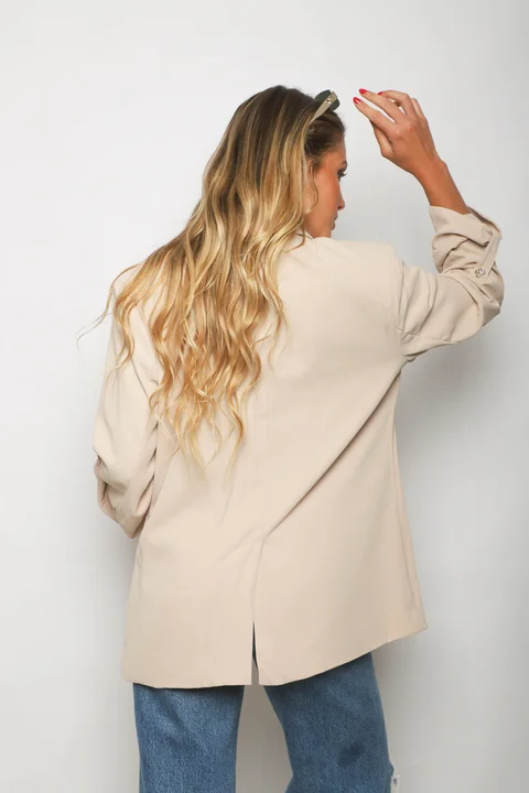 Blazer VICENA Sastrero Forrado con Boton Strass GUP33021