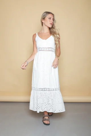 Vestido LIVERNA Broderie GUK70179 - Vista 6