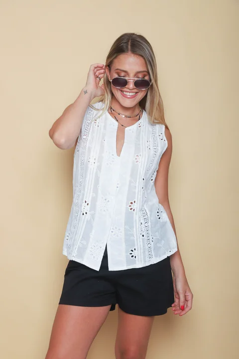 Blusa KANI Broderie GUK70212