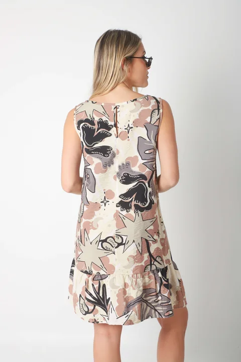 Vestido Weiss Caribean de Satin