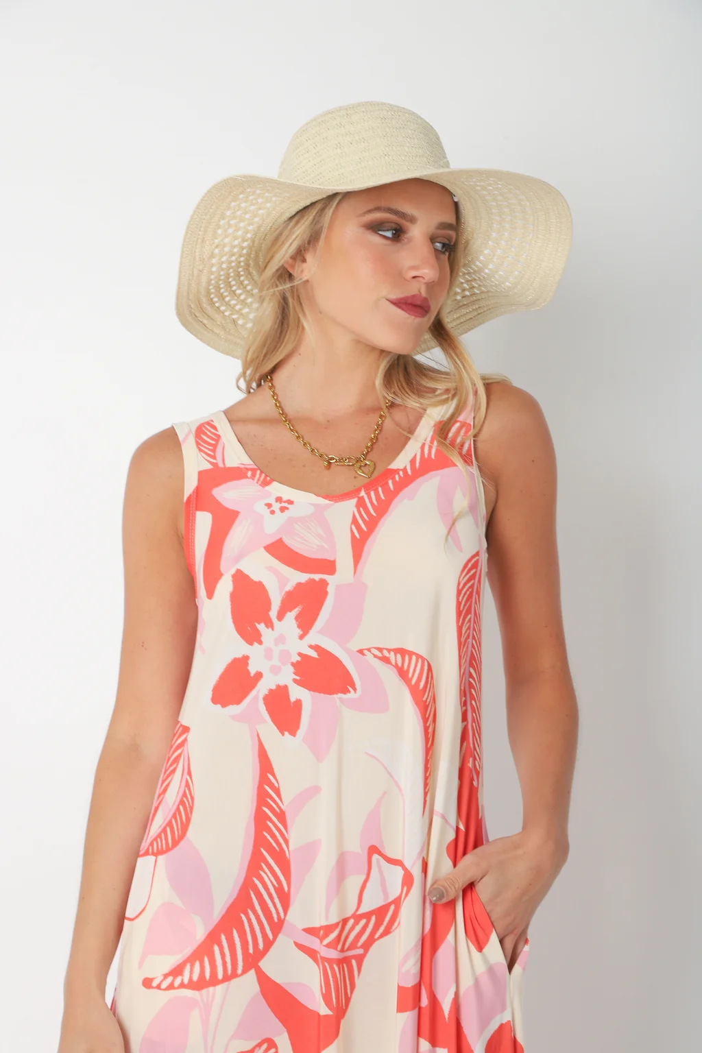 Vestido Joy Paradise con Bolsillos
