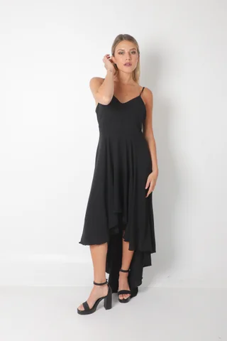 Vestido DANCING Creppe IRREGULAR GU4668 - Vista 6