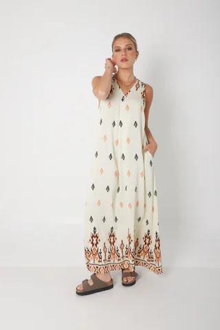 Vestido Mandarin PRETTY c/ Bolsillos GU252 - Vista 3