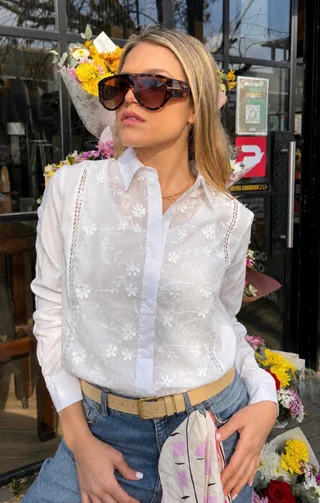 Camisa NIZA Bordada GUK148 - Vista 1
