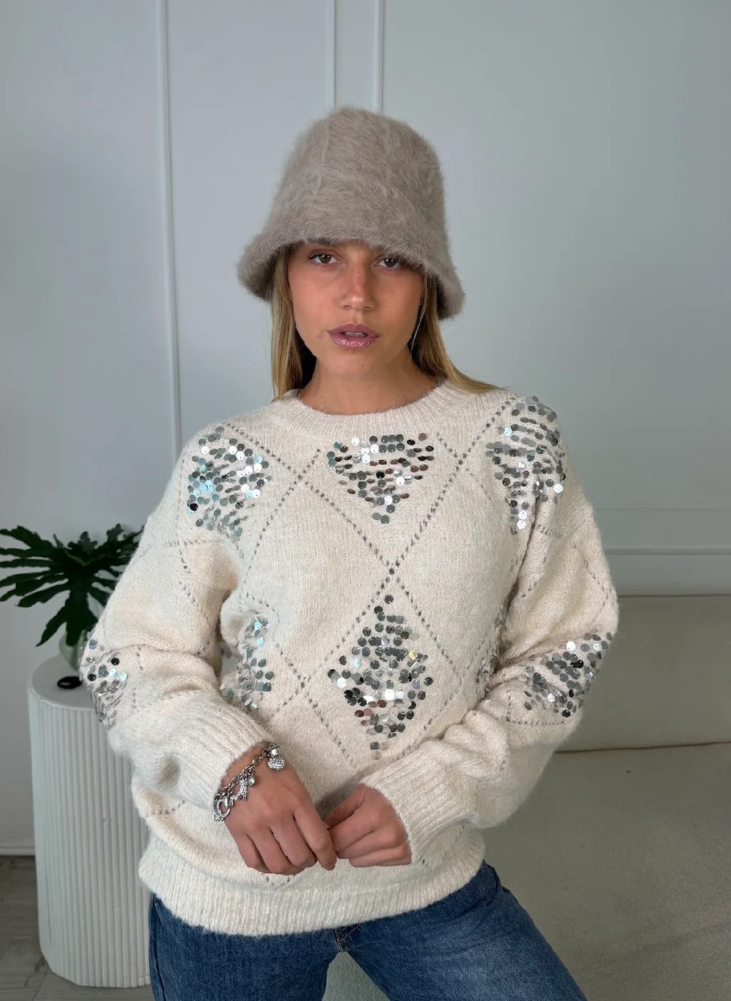 Sweater LUTIER Bordado GU405835