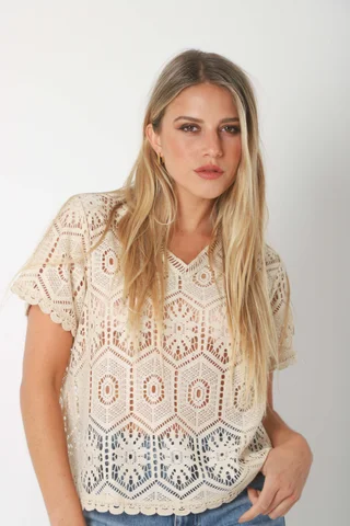 Blusa KATIA  Tejida GUK70147 - Vista 4