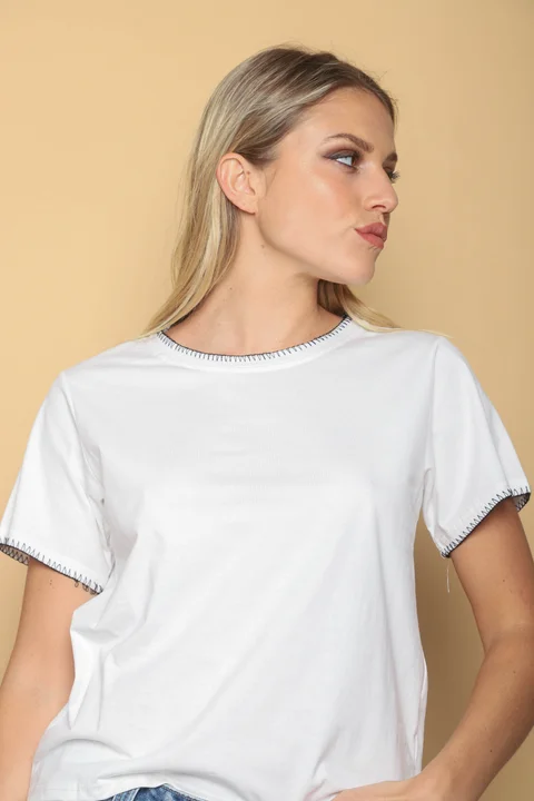 Remera KARTER de Jersey c/ Costura Contratono GU5206