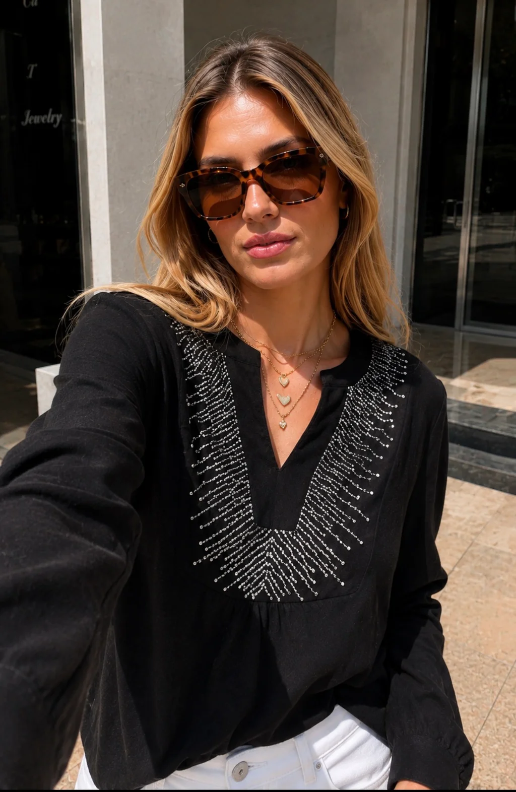 Blusa GUILBOA Bordada GU 6217