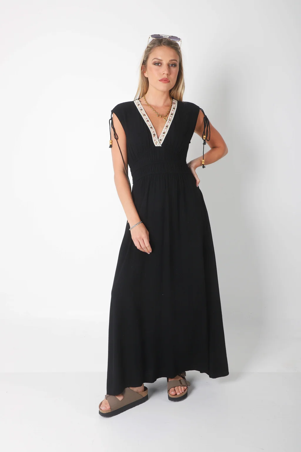 Vestido TAILAND lino GU0553