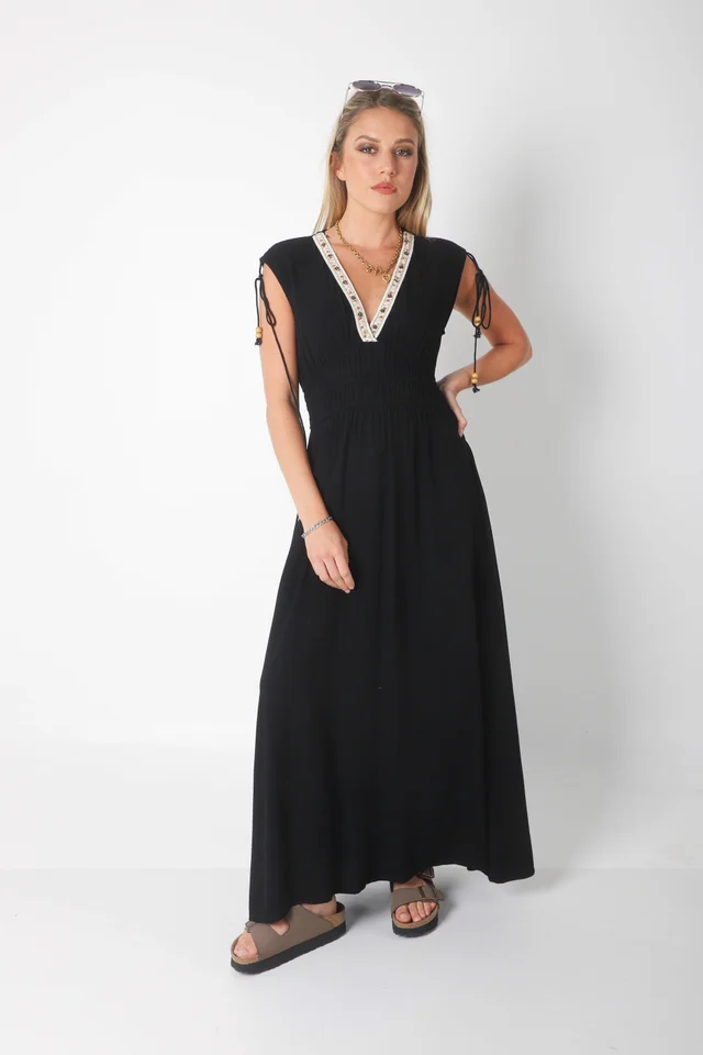 Vestido TAILAND lino GU0553