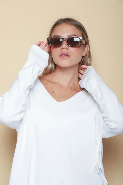 Sweater CHILL Amplio de Bremer c/ Flecos GUL680