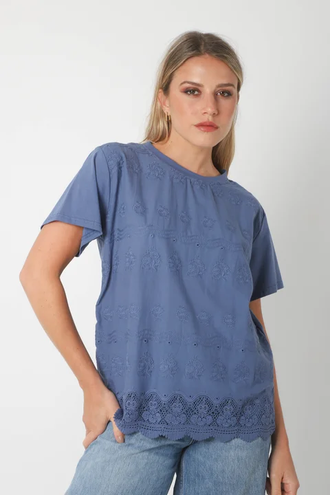 Remera SASHI Bordada GU5162