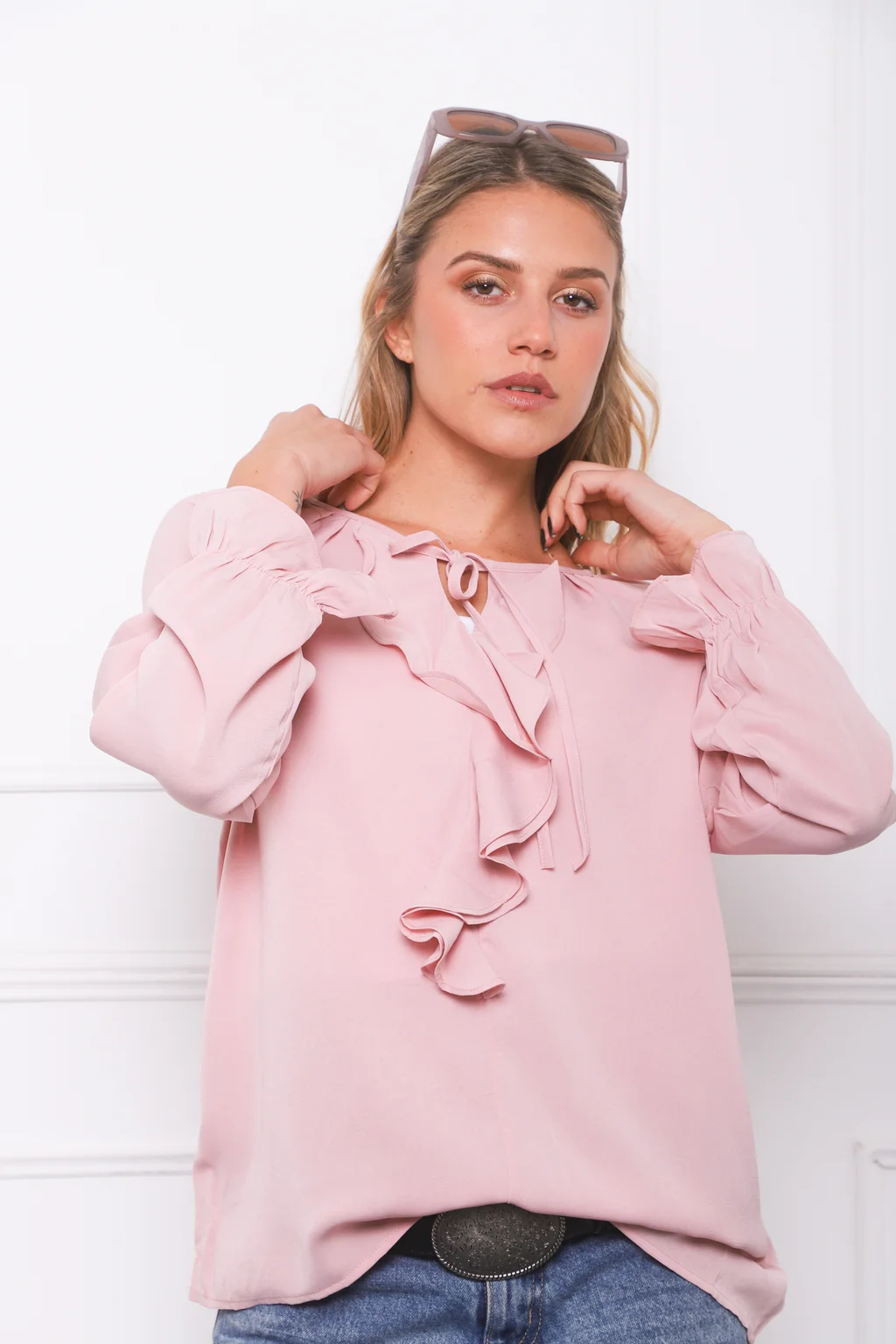 Blusa VOLTIER Gasa Chabot GU0346
