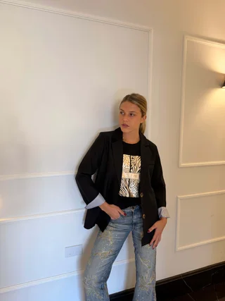 Blazer BLIKER Con Forreria GU5599 - Vista 2