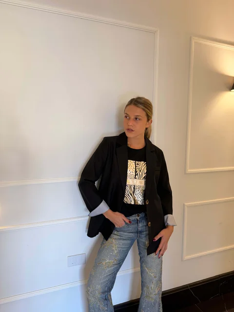 Blazer BLIKER Con Forreria GU5599