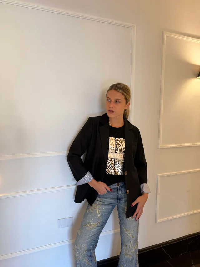 Blazer BLIKER Con Forreria GU5599