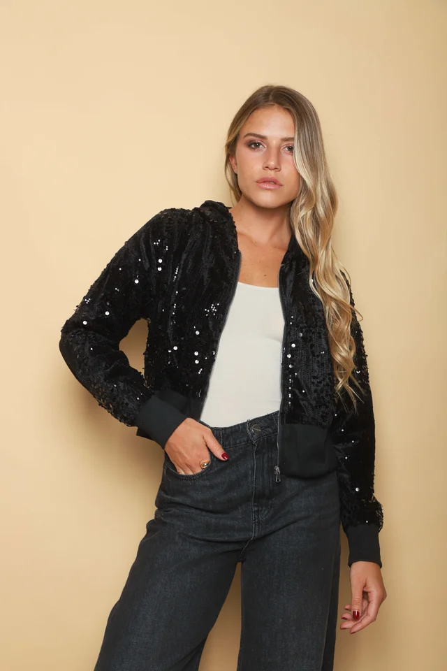 Camperita Lluvia Lentejuelas C/ Capucha GU70085