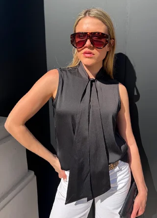 Musculosa Premium Bambula con Lazo GU6220 - Vista 3