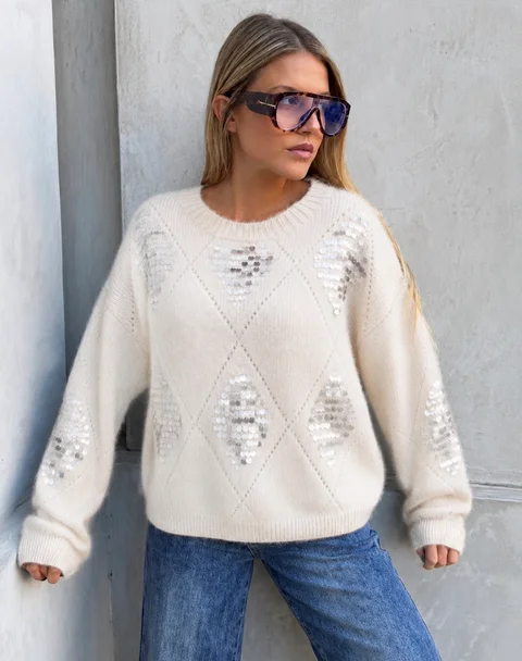 Sweater LUTIER Bordado GU405835