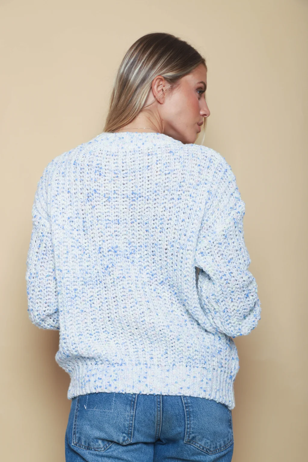 Sweater BEVERLY Tejido Grueso Trenzado GU17