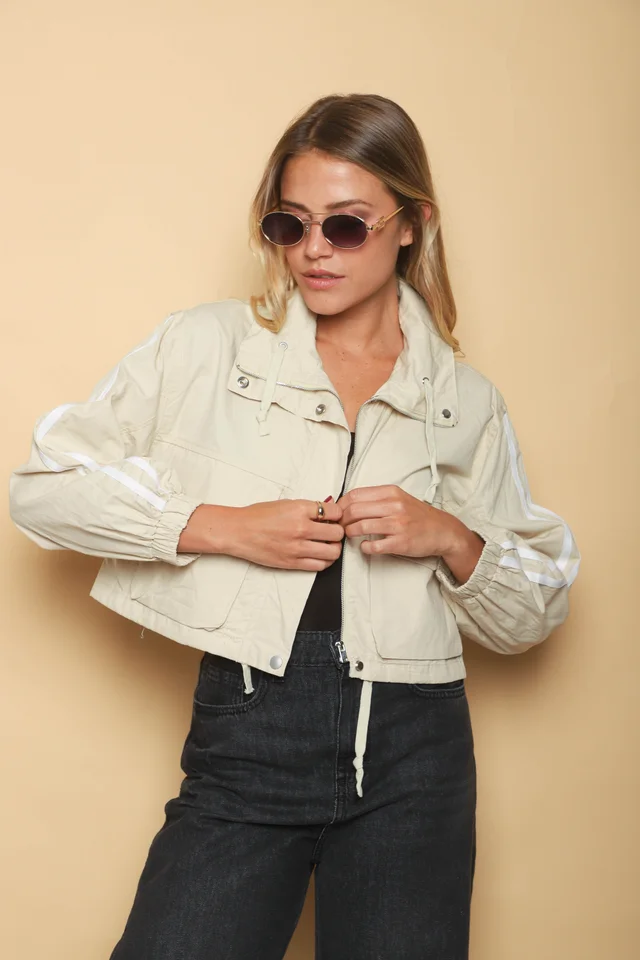 Camperita DIDIER  Gabardina c/ Tiras Cierres Metalicos GUK4050-1