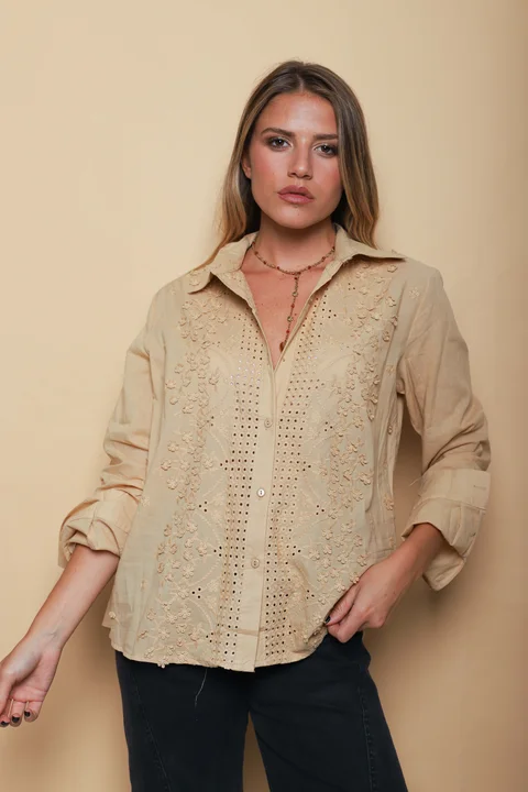 Camisa Debie Broderie GUK4118