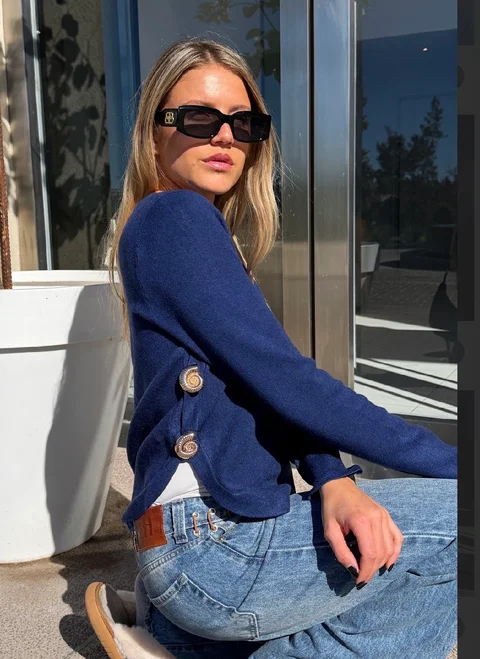 Sweater MORENA C/ Apliques GU842