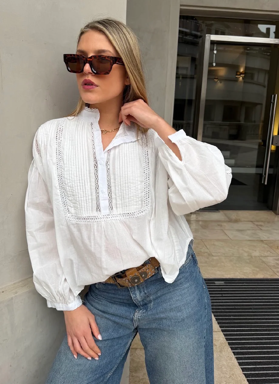Camisola  MURAY Tablitas y Guipiur GU70233