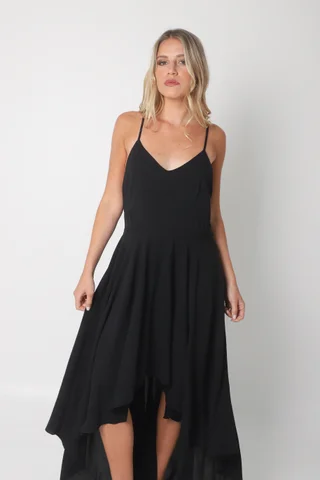 Vestido DANCING Creppe IRREGULAR GU4668 - Vista 5