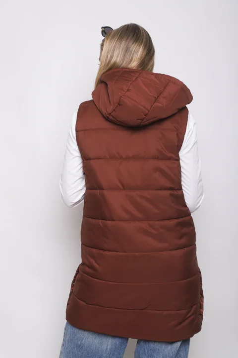 Chaleco Largo Botones ALPES GU98507