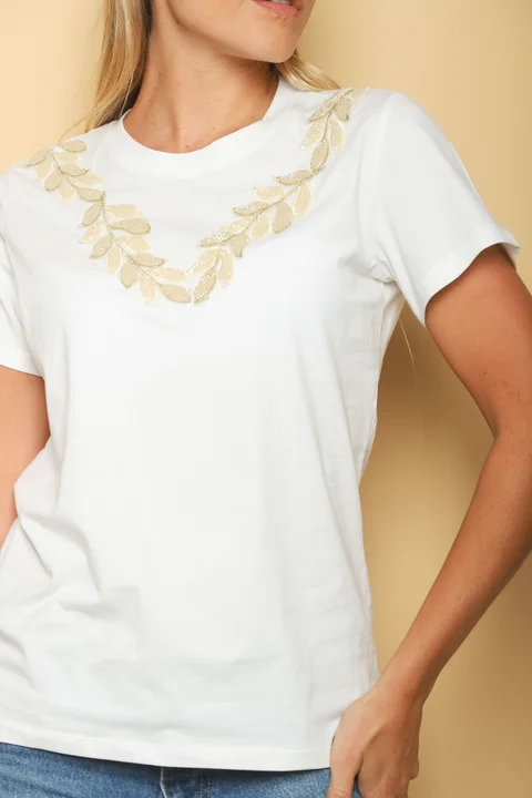 Remera ARIN Bordada GU6266