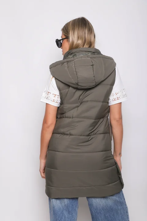 Chaleco Largo Botones ALPES GU98507