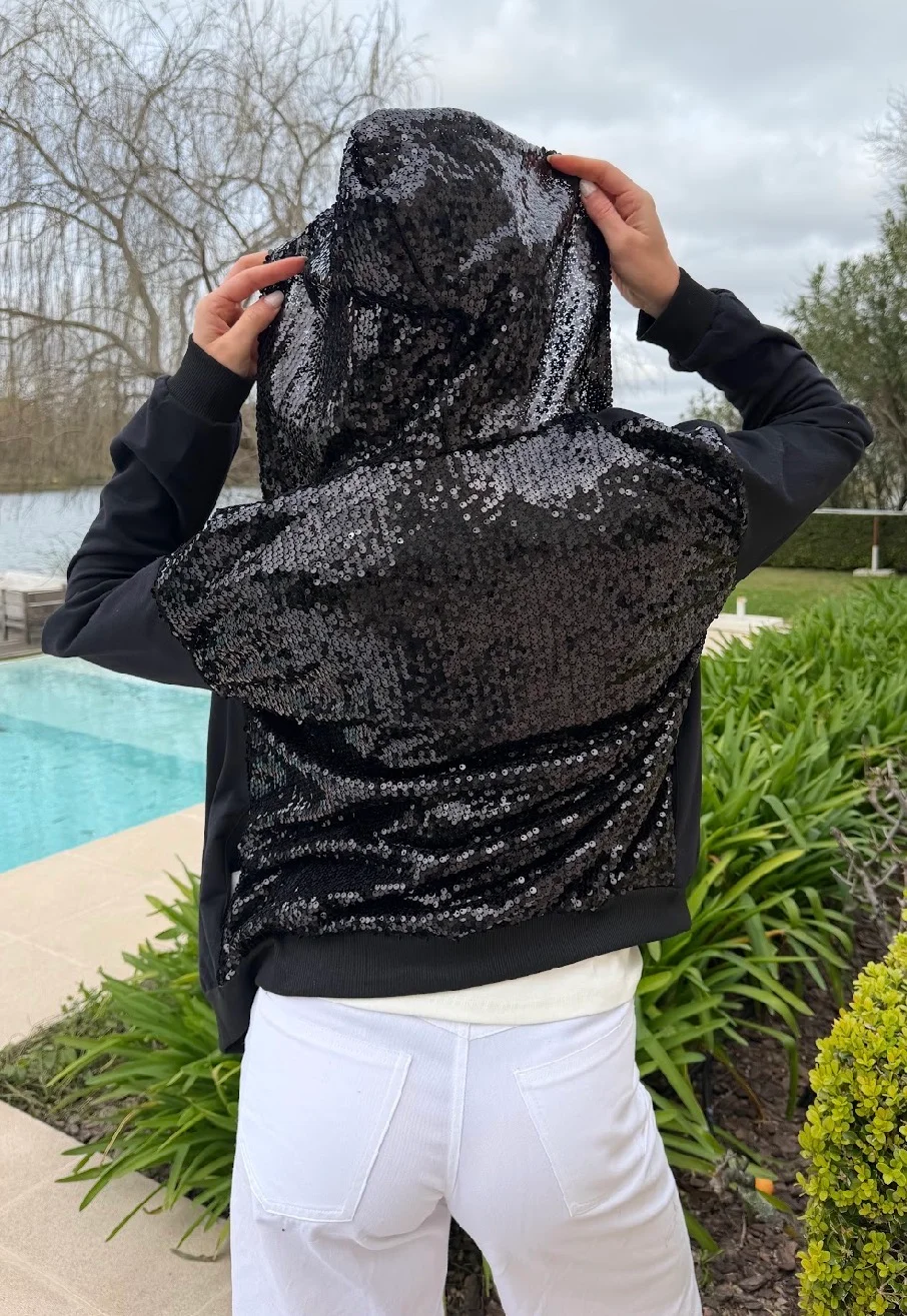 Campera  BRILLIANT con Lentejuelas GUK119