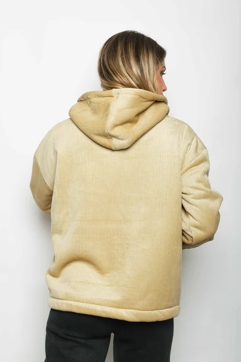 Saco GENEVA Corderoy Con Piel Adentro