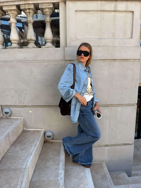 Camisaco TENCEL Oversize Jean GU01801